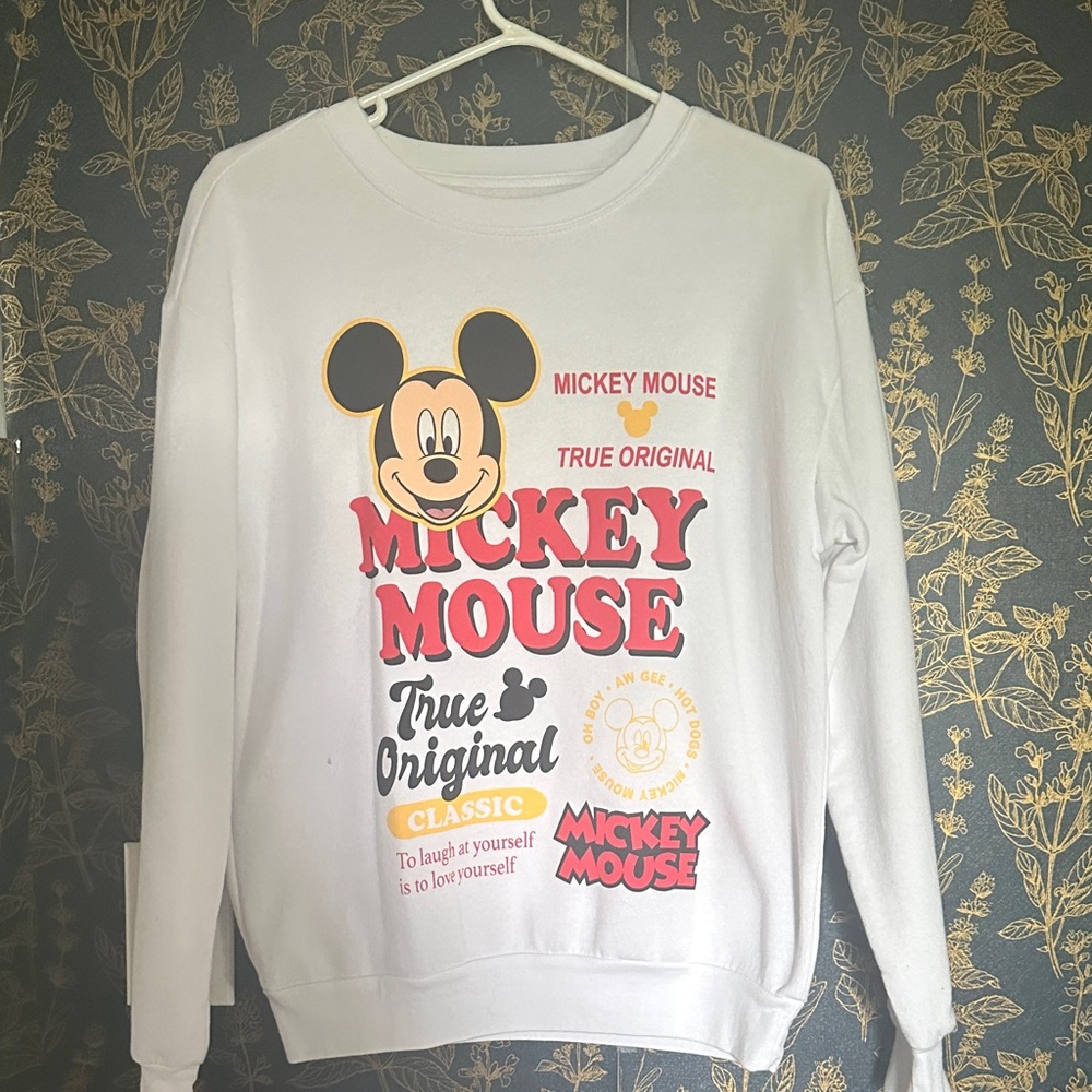 Disney Mickey Mouse White Apparel